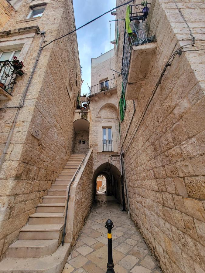 Giovinazzo Historic Apulia Old Town Stone House With Private Patio Apartment Exterior photo